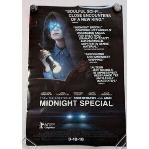 Midnight Special 2016 movie poster Original DS One sheet 27x40 Double Sided
